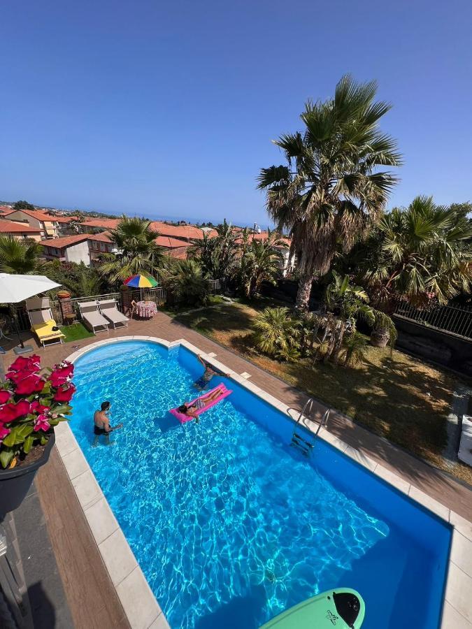 ماسكالوتشا Etna Pool Villa Catania-Sea View المظهر الخارجي الصورة